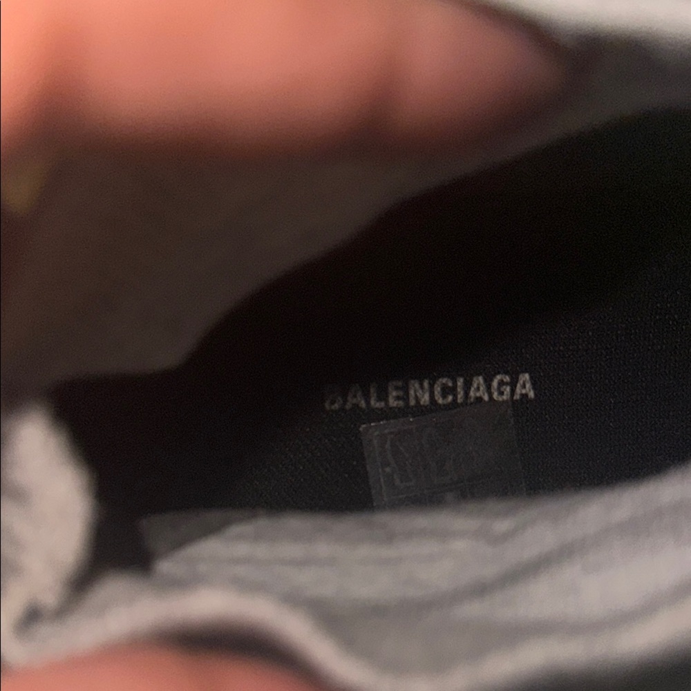 Balenciaga Gray High-Top Sneakers - Picture 3 of 8